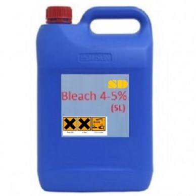 Bleach 5 Litre Drum 4-5%